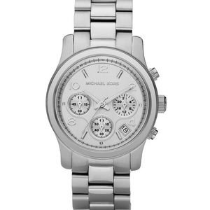 Michael Kors Women's Runway Chronograph Silver T